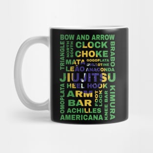 Guide to Jiu Jitsu Flag of Brazil Mug